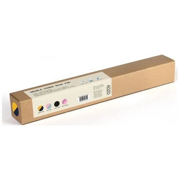 Skriveunderlag  KOZO 90x43cm sort/sort