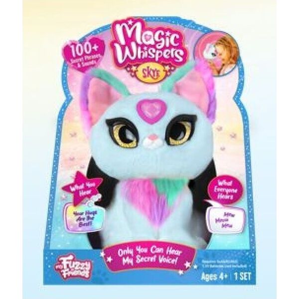 Clementoni My Fuzzy Friends Διαδραστικό παιχνίδι - Magic Whispers Skye 14111704 810017187041