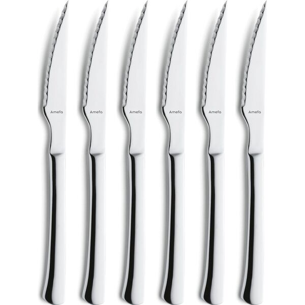 Amefa Chuletero 7038 - 6 μαχαίρια για μπριζόλα σε blister 14131799 8711155450962