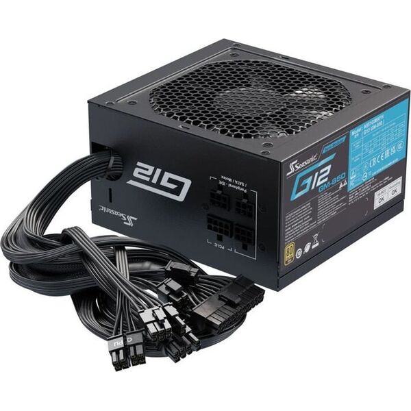 Τροφοδοτικό SeaSonic Τροφοδοτικό Seasonic G12 GM-850 v2 80Plus Gold 850W 14168221 4711173878513