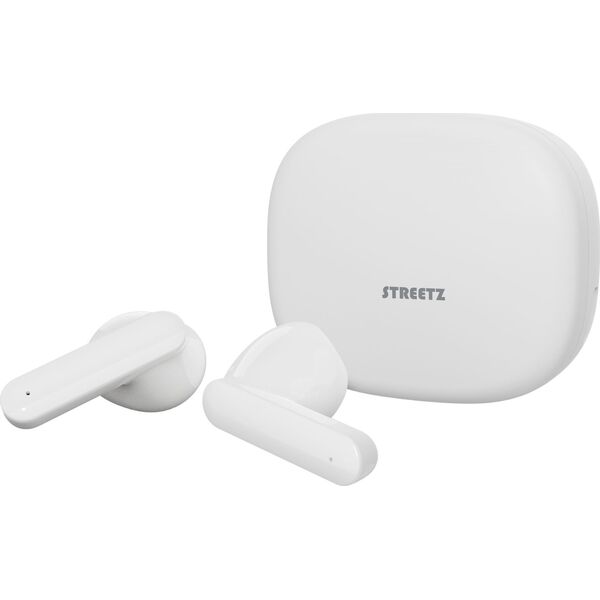 Ακουστικά Streetz STREETZ T160-WHT, in-ear, ασύρματα, λευκά 14205211 7333048063809