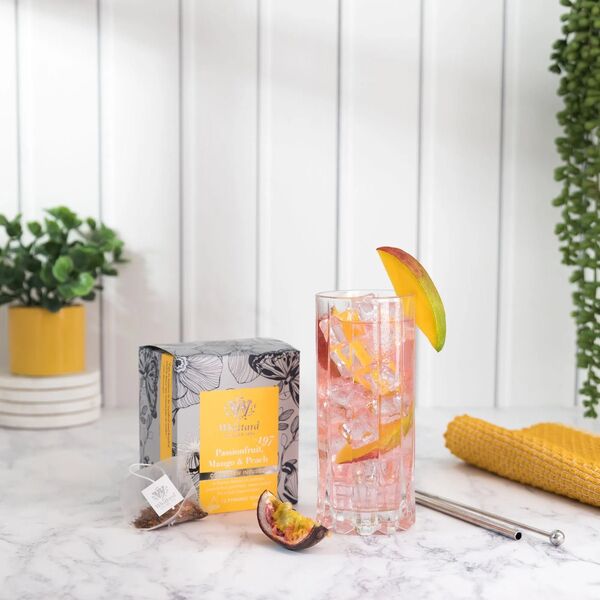 Fruit & herbal cold brew Whittard of Chelsea "Passionfruit, Mango & Peach", 12 pcs.