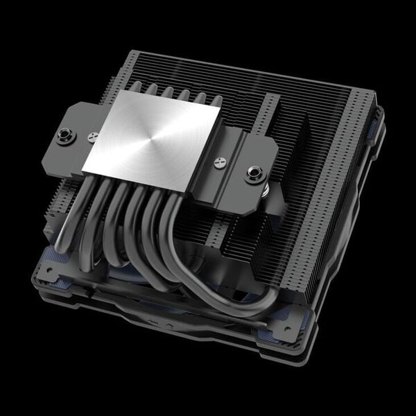 ALUCIA H6LS M2 CPU-Kühler - 120 mm, schwarz / blau