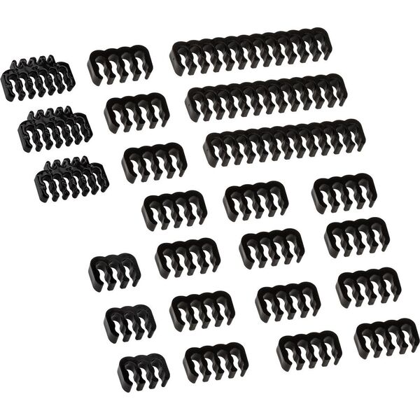 Kolink Kolink Core Pro Braided Cable Extension Kit 12V-2x6 Type 1 - Jet Black/Gunmetal Grey 13338817 5999094005730