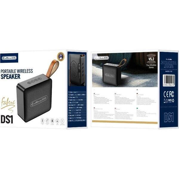 Ηχείο Jellico Ασύρματο ηχείο JELLICO DS1 Μαύρο 13858914 6974930000000