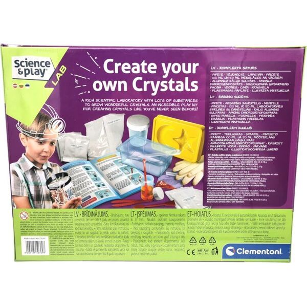 Clementoni TOY CRISTALS LABORATORY 50369 13930106 8005125503698