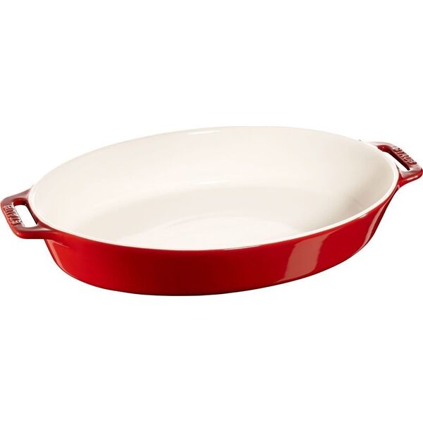 STAUB Staub Oval Πιάτο Κεραμικό, οβάλ, Κόκκινο, 37εκ 13930958 4009839317279