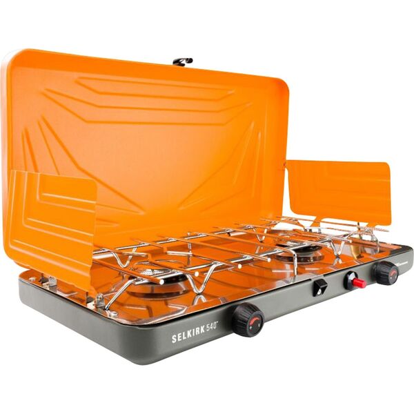 GSI Outdoors Selkirk 540i Isobutane Camp Stov  450 ml, Orange/ Grey