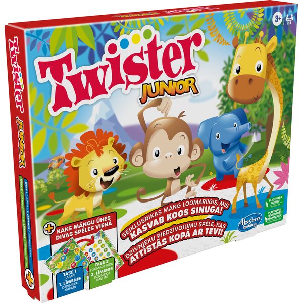 Παιχνίδι Hasbro Party Twister Junior (σε λετονική και εσθονική γλώσσα.) 13960154 5010996118042