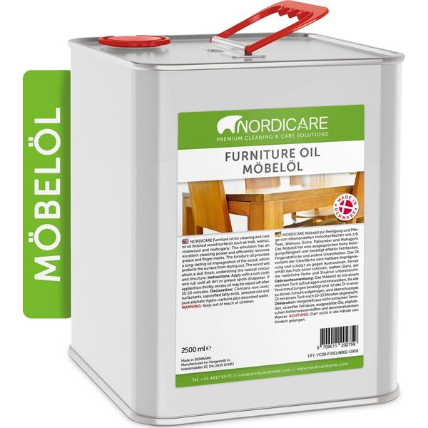 V33 Nordicare Furniture Oil 2,5Ltr 14036456 5709011202759