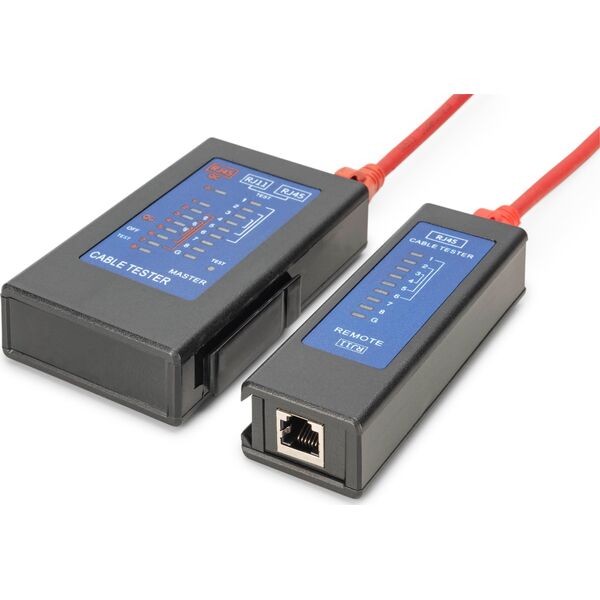 Digitus Tester kabli, Sieć, RJ45, Tester jednostronny