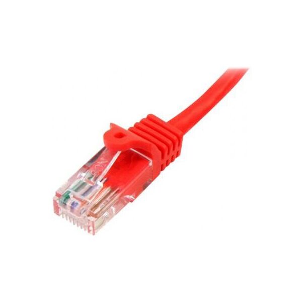 StarTech RJ-45/RJ-45, kat. 5e, U/UTP, 10m, czerwony (45PAT10MRD)