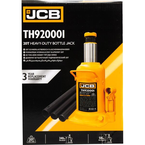 JCB JCB PODNOŚNIK HYDRAULICZNY SŁUPKOWY 20T (H MIN 240mm, H MAX 515mm)