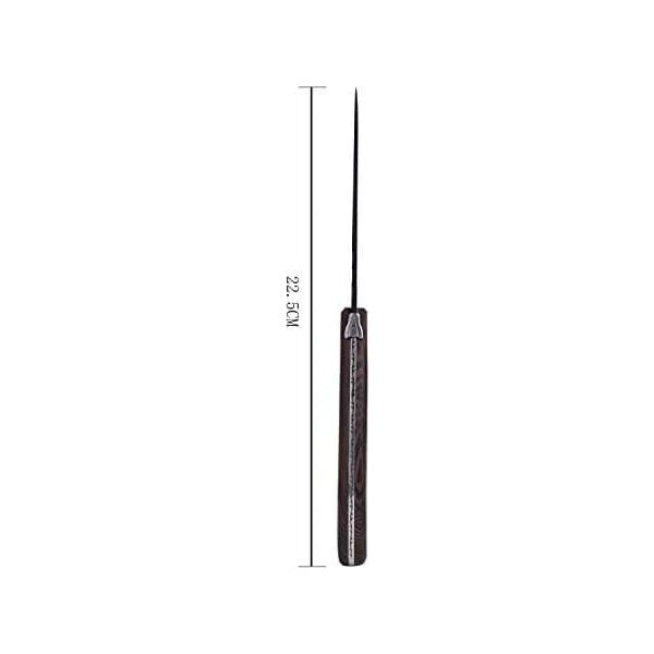 Laguiole Tradition Laguiole Steakmesser-Set 6 tlg. Schwarze Klinge/Wengegriff 13672662 3661075259518