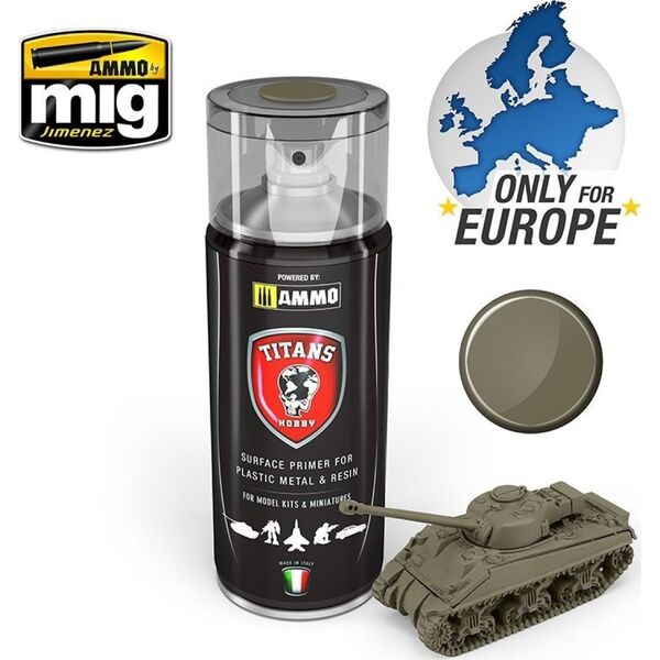 Humbrol Ammo: Titans Matt Primer - Η.Π.Α. Olive Drab 13884932 7426842921786