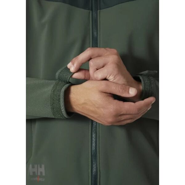 Ανδρικό μπουφάν Helly Hansen HELLY HANSEN Oxford Softshell, πράσινο XL 13920212 7040059177059