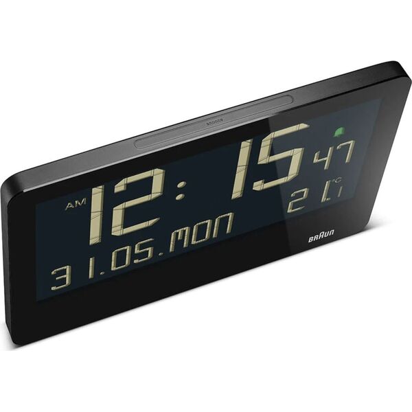 Ψηφιακό ρολόι τοίχου Braun Braun BC 14 μαύρο Quartz 13965836 4007218677020