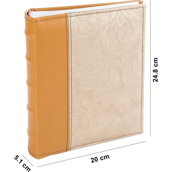 Victoria Collection Album B 10x15/200M Flower-3, χρυσό 13991564 4741326101434