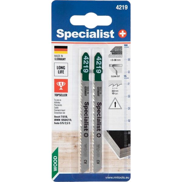 Jigsaw Specialist+ SPECIALIST+ πριόνι 4219 (T101B), 2 τεμ. 14401383 4773005642198