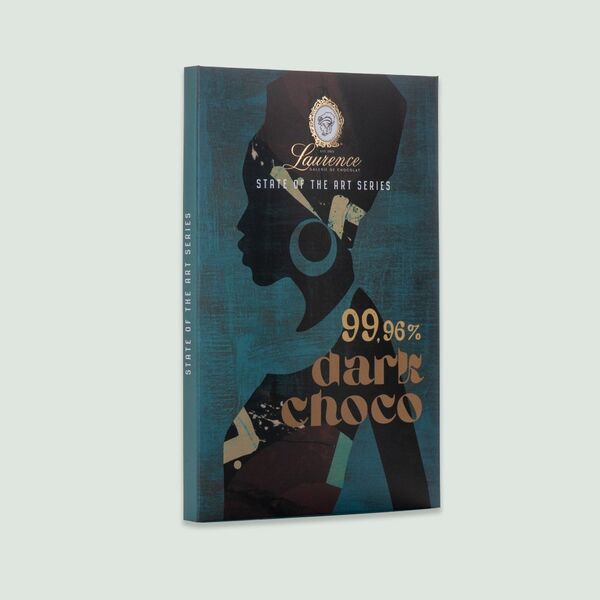 Dark chocolate with 99.6% cacao Laurence, 80 g