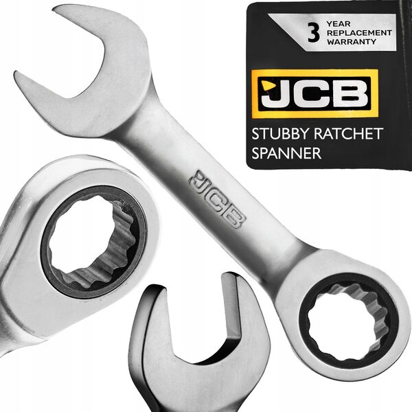 JCB JCB KLUCZ OCZKOWY Z GRZECHOTKĄ  KRÓTKI 6mm