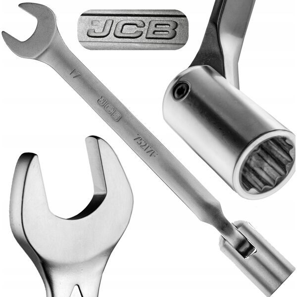 JCB JCB KLUCZ PŁASKO-NASADOWY Z PRZEGUBEM 17mm