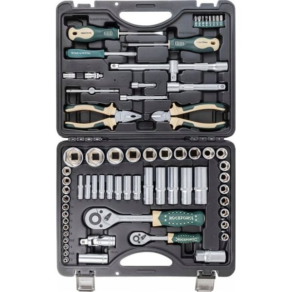 Zestaw narzędzi Rockforce ROCKFORCE ZESTAW KLUCZY  69el. 1/2" 1/4" RF-4603-5