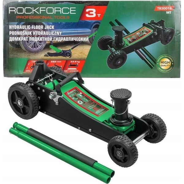 Sourcing ROCKFORCE DŹWIGNIK "ŻABA" 3,0T 155-695mm WYSOKI