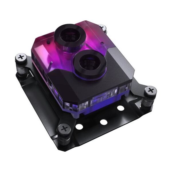 Phanteks PHANTEKS Glacier EZ-Fit 450CPU CPU-Wasserkhler, RGB - schwarz