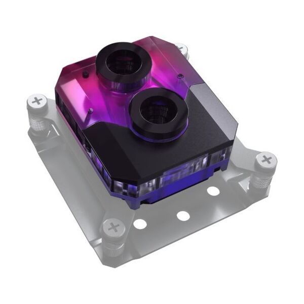 Phanteks PHANTEKS Glacier EZ-Fit 450CPU CPU-Wasserkhler, RGB - schwarz