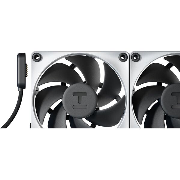 HYTE THICC FP12 Triple Fan Pack, case fan (black/grey, pack of 3)