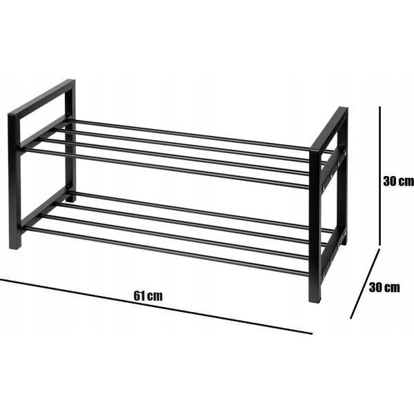 PÓŁKA REGAŁ NA BUTY 61 x 30 x 30cm BRUNBESTE BB-3422