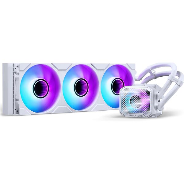 PHANTEKS Glacier One 360M25 Gen2 DRGB AiO Wasserkühlung - 360 mm, weiß