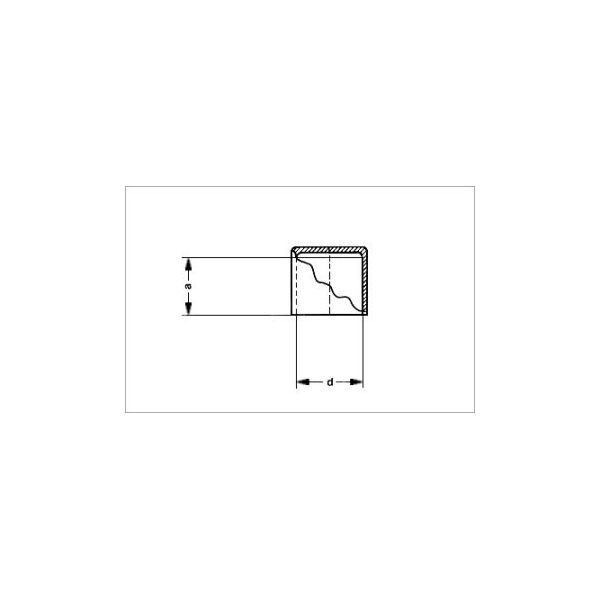 SANHA Korek miedziany 5301 15mm (1530115)