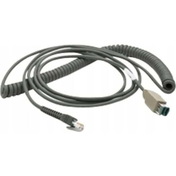 Kabel USB Zebra USB-A - USB-C 1 m Czarny (USB C TO USB A)