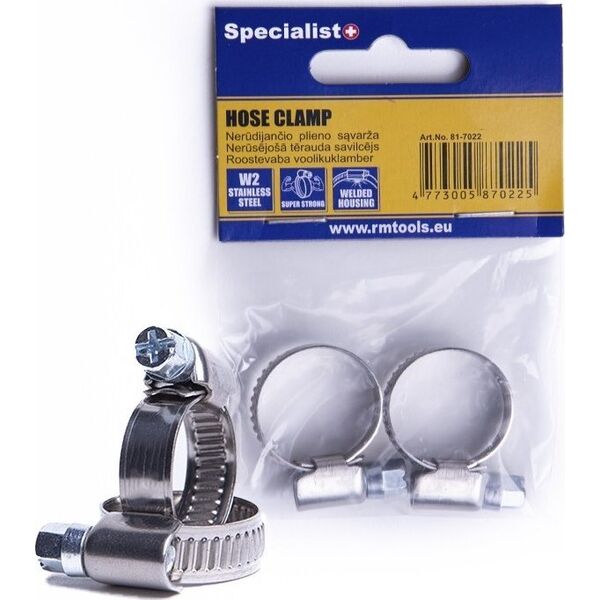 Specialist+ SPECIALIST+ ανοξείδωτο ατσάλι πλ. σφιγκτήρας, 20-32 mm, 2 τεμ. 14386313 4773005870324