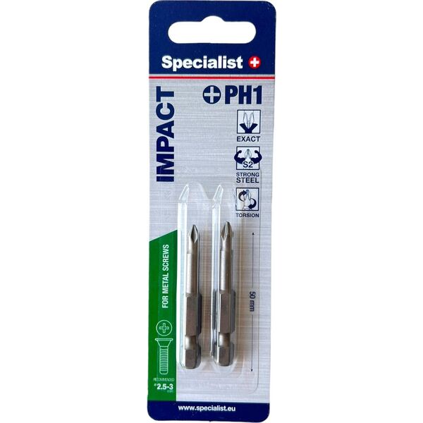 Specialist+ SPECIALIST+ ακροφύσιο PH1, 50 mm, 2 τεμ. 14417788 4779052490126