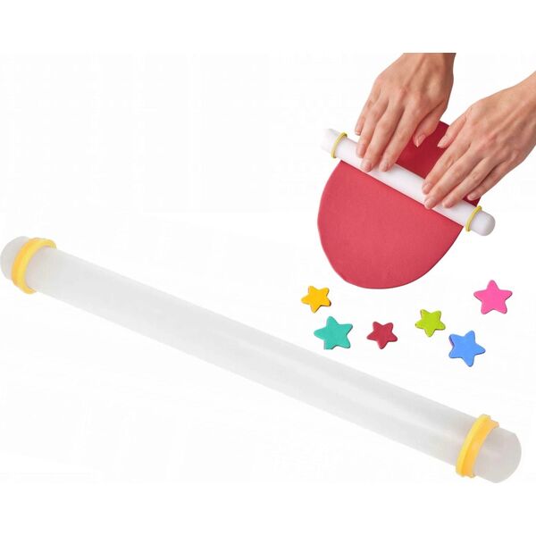 WAŁEK DO MAS CUKROWYCH MARCEPANOWYCH 25cm BRUNBESTE BB-3220