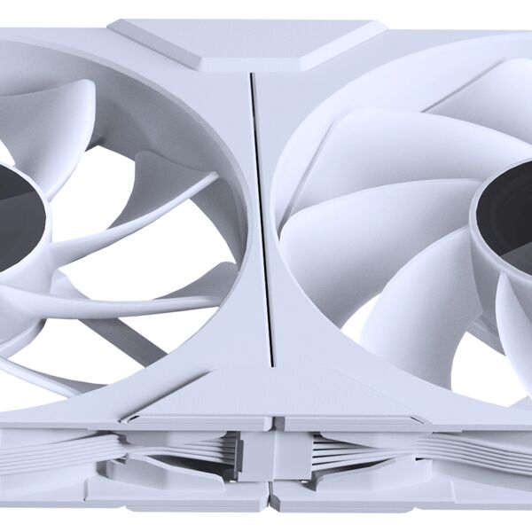 PHANTEKS M25 Gen2 PWM D-RGB Lüfter 3er-Pack - Reverse Blade, 140mm, weiß