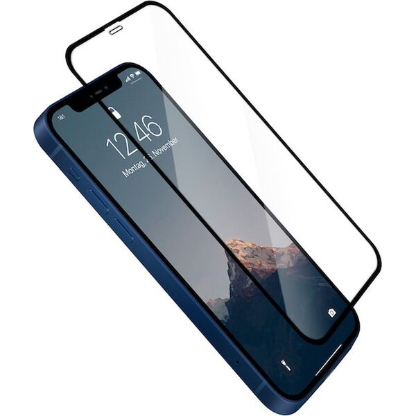 Woodcessories Woodcessories 3D Premium Black iPhone 12/12 Pro Tempered Glass 13340766 4260382638116