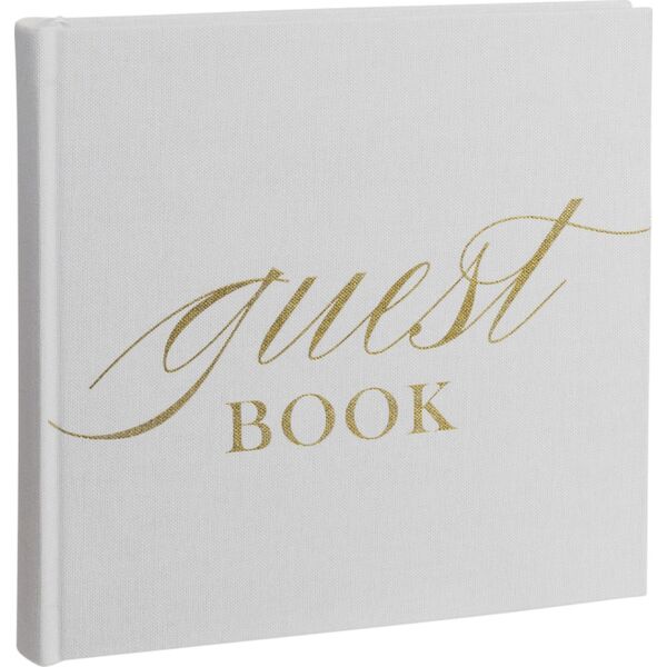 Focus Focus Base Line Canvas Album 20x20 Guestbook White 13836872 7391880000000