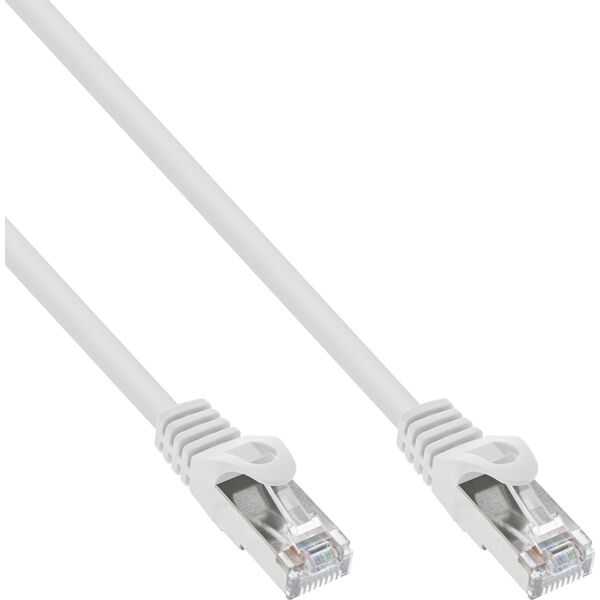 InLine 40 τεμ. πακέτο Bulk-Pack InLine® Patch καλώδιο, SF/UTP, Cat.5e, λευκό, 2m 13883612 4043718316090