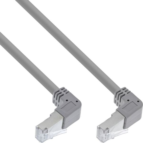 InLine InLine® Patchkabel 2-seitig unten gewinkelt, S/FTP, Cat.6, 250MHz, PVC, 2,90m 13961373 4043718282036