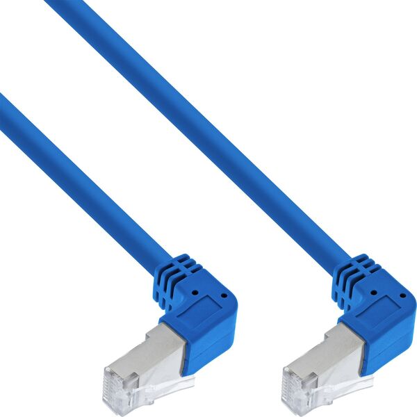 InLine e με δύο πλευρές προς τα κάτω, S/FTP, Cat.6, 250MHz, PVC, 1,60m 14061518 4043718277520