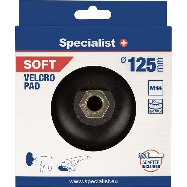 Specialist+ Αυτοκόλλητο βερνίκι. SPECIALIST+ άλατα O125 mm, μαλακά 14234855 4779052491987
