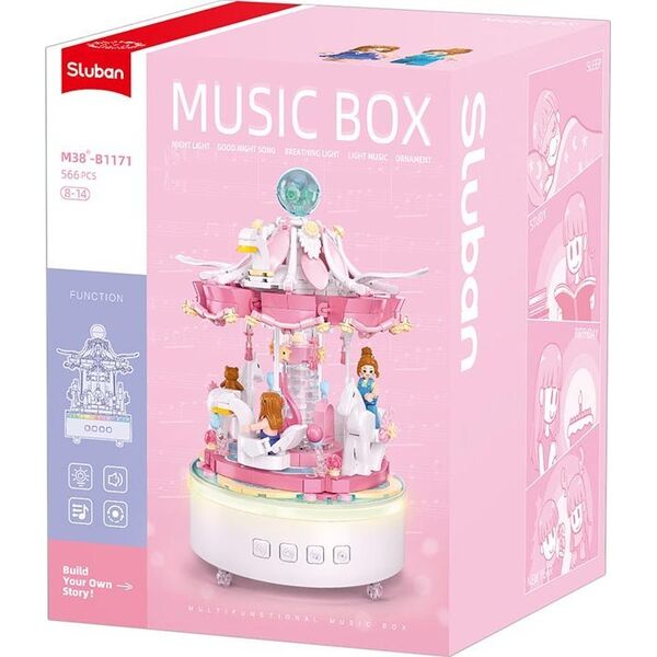 Sluban TOY CONSTRUCTOR 566PCS M38-B1171 14235395 6938242960315