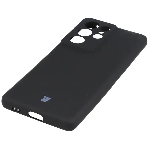 Bizon Case Silicone Samsung Galaxy S21 Ultra black