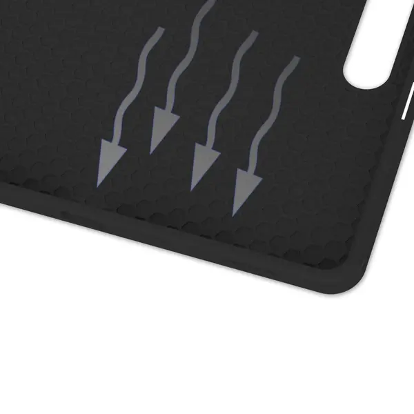 Bizon Case Tab Lizard Samsung Galaxy Tab S10 Plus / S9 Plus black