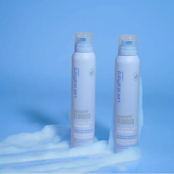 Lee Stafford Lee Stafford - Bleach Blondes Ice White, Toning Mousse 200 ml 13799186 9347108042701