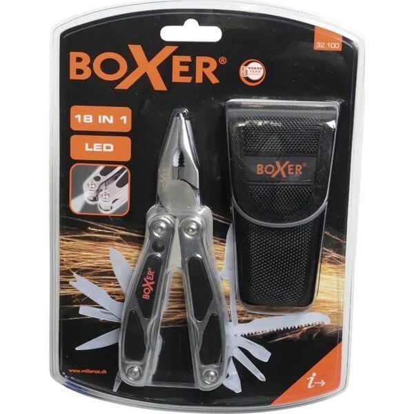 BOXER Multiværktøj med LED 13800152 5708614321003